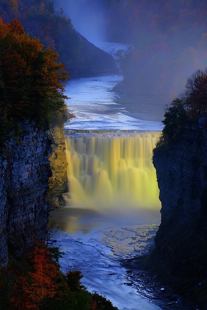 Amazing View of Genesee River USA 35 Amazing Places In Our Amazing World