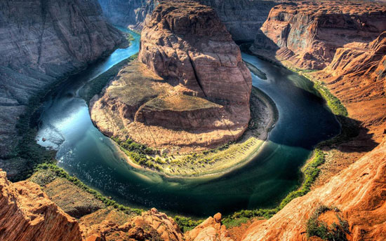 Horseshoe Bend on the Colorado River 20 Amazing Nature Photos Who Can Confuse you