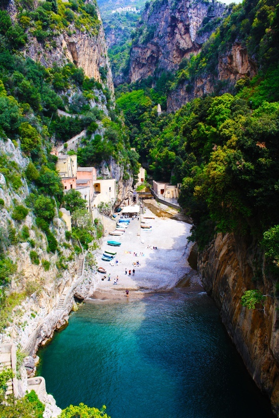 Secluded Beach Furore Amalfi Italy 35 Amazing Places In Our Amazing World