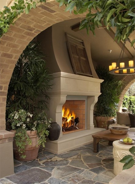 30 Ideas for Outdoor Fireplace and Grill