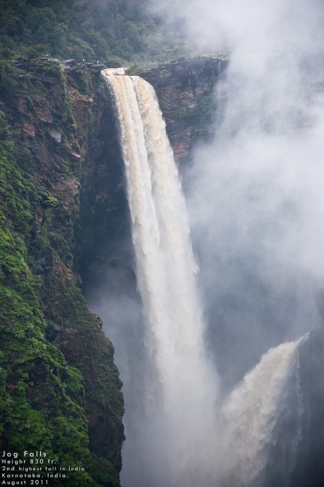 Jog Falls NC 634x953 The Most Attractive Places To Visit In India