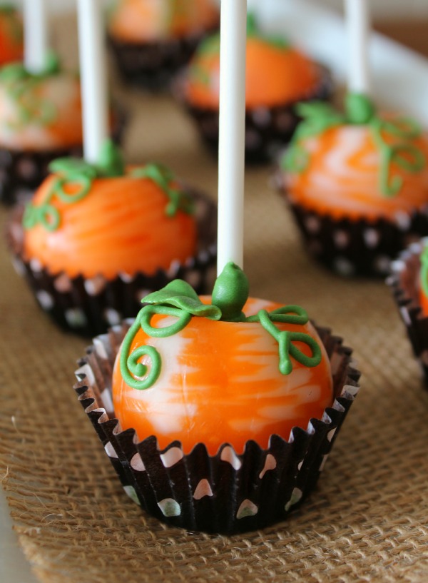 Pumpkin Pops 1 19 Creative Halloween Cakes And Desserts
