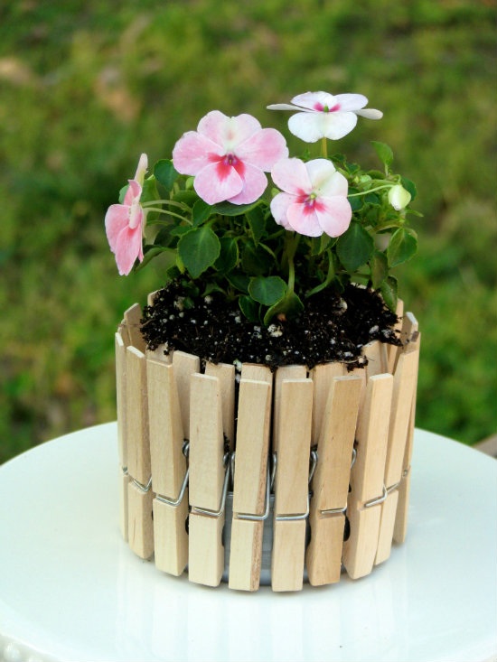 flower pot image 01 DIY: Turn Old Things Into Beautiful Flower Pots and Planters