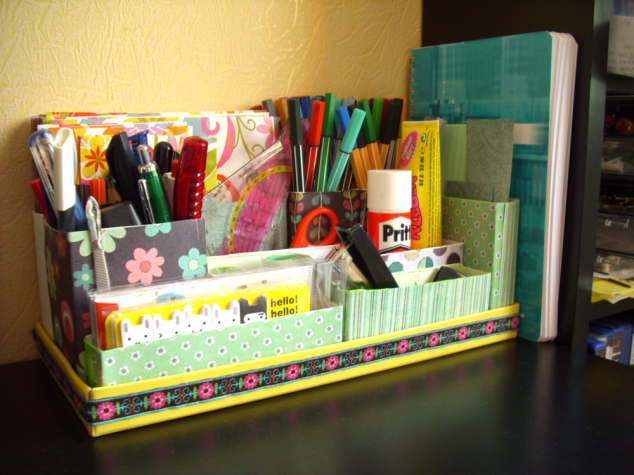 15 Creative And Useful DIY Desk Organizers