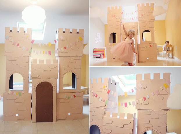 Diy Cardboard Castle