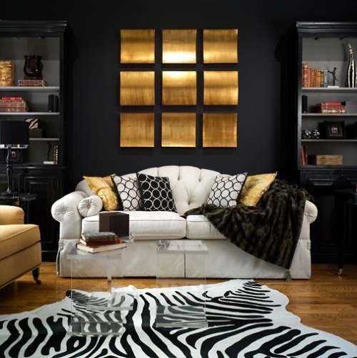 20 Inspire White And Black Living Room Designs