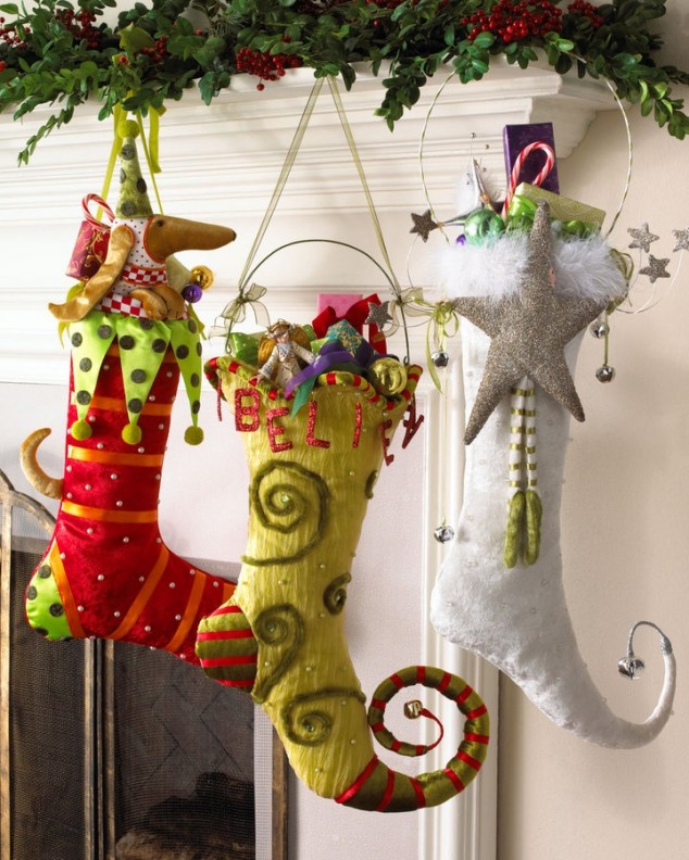 29 Creative DIY Christmas Stockings