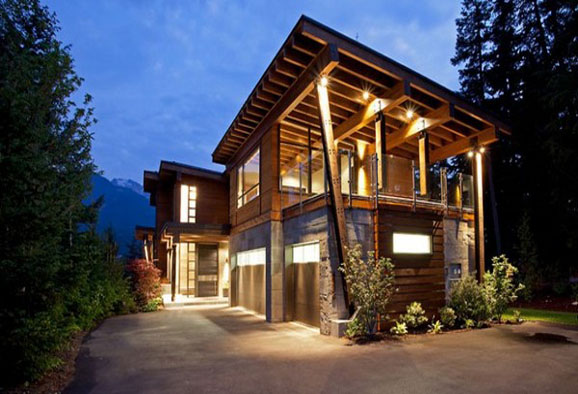 15 Contemporary Wooden House Designs