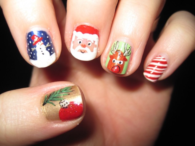 What are some good holiday nail designs?
