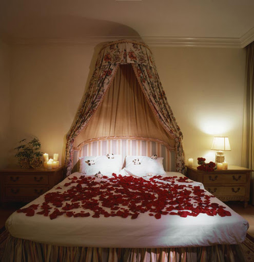 romantic bedroom valentine decorations valentines decor source bed