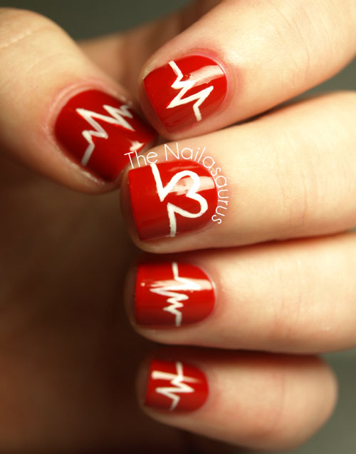 21 Heart Nail Designs For Valentines Day 