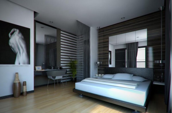 Modern Masculine Bedroom Designs