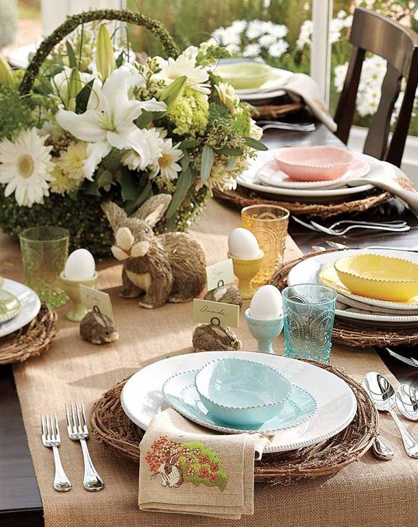 24 Creative Ways How To Decorate Table For Easter 