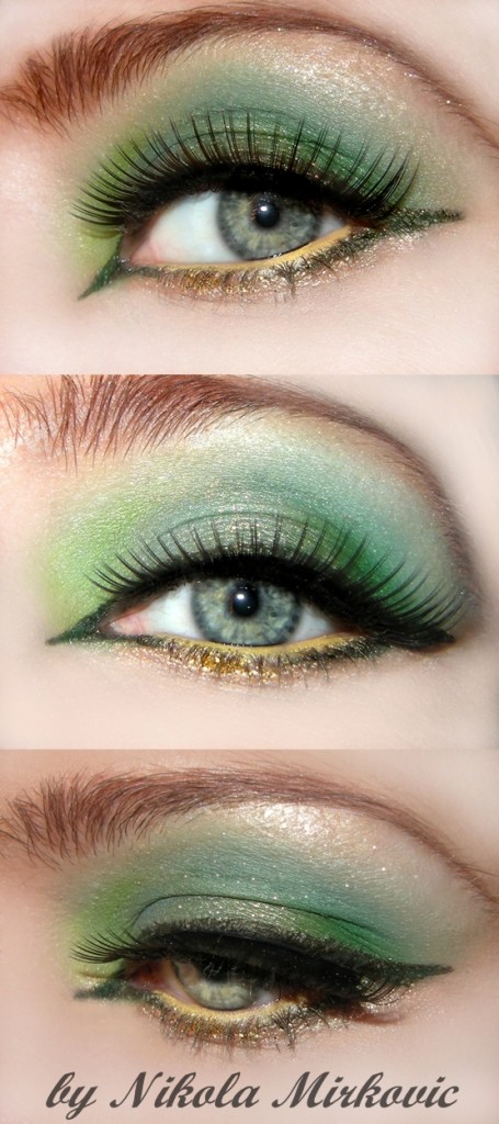 Choose Your Shade Of Green Eyeshadow 