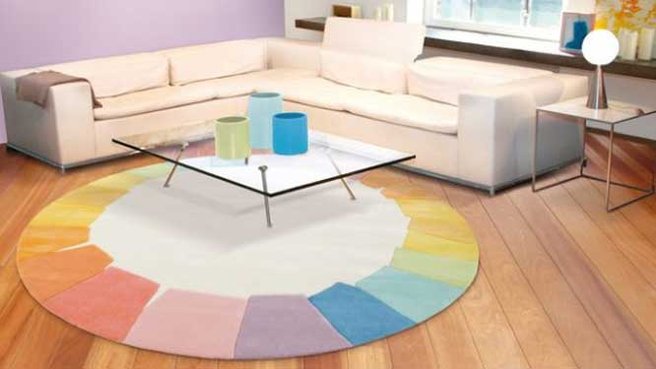 Thảm đầy màu sắc cho phòng khách của bạn
