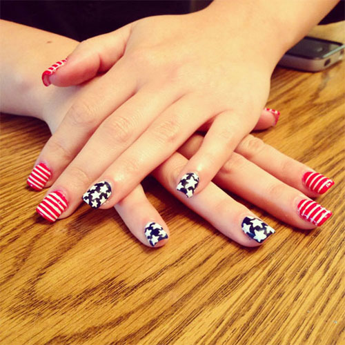 Fun and Easy 4th July Nail Designs