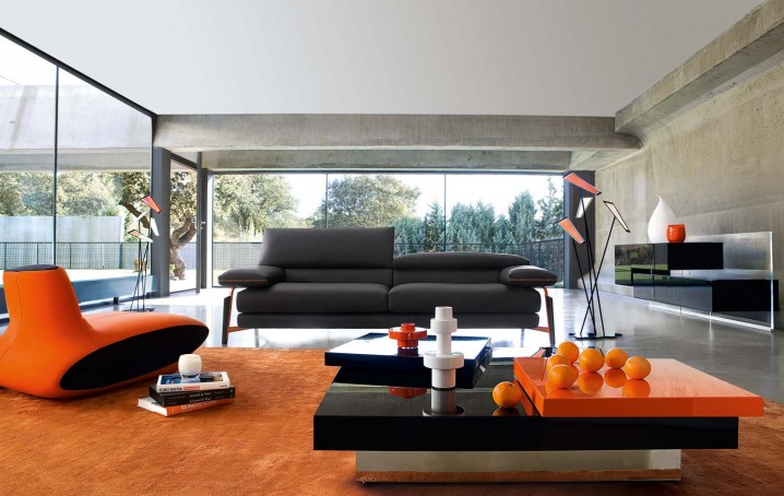 Orange And Grey   Perfect Combo For Fall Home Decor