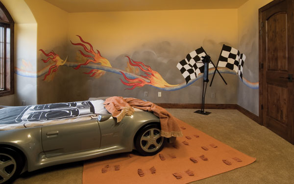 Bedroom Designs For Car Lovers