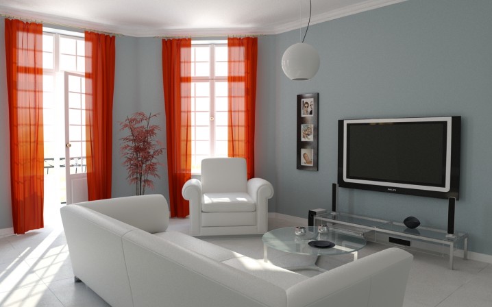 Orange And Grey   Perfect Combo For Fall Home Decor