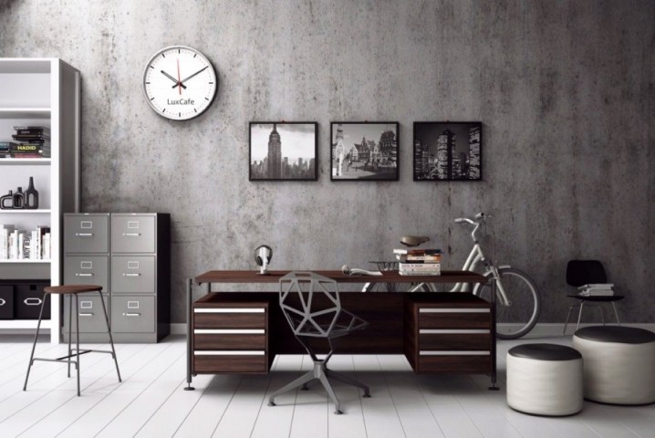Masculine Home Office Designs