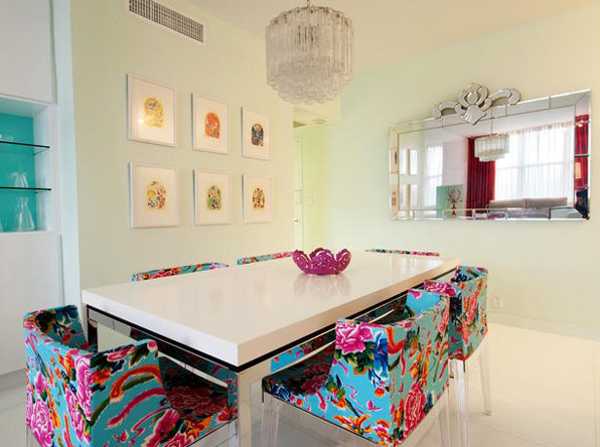Colorful Dining Room Designs