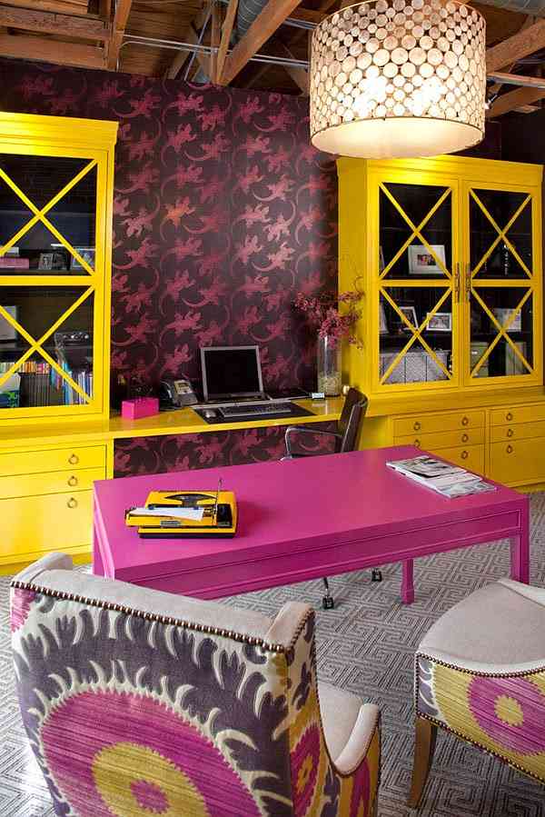 16 Feminine Home Office Designs