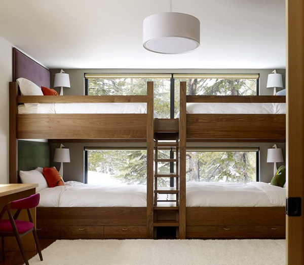  4 Bunk Beds In A Room for Large Space