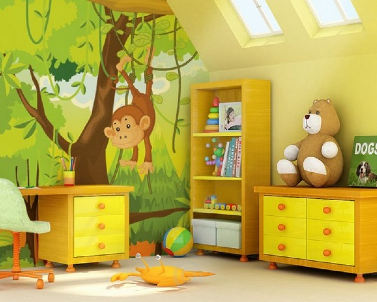cool-wallpapers-childrens-room-wallpaper-funny-picture-living-room