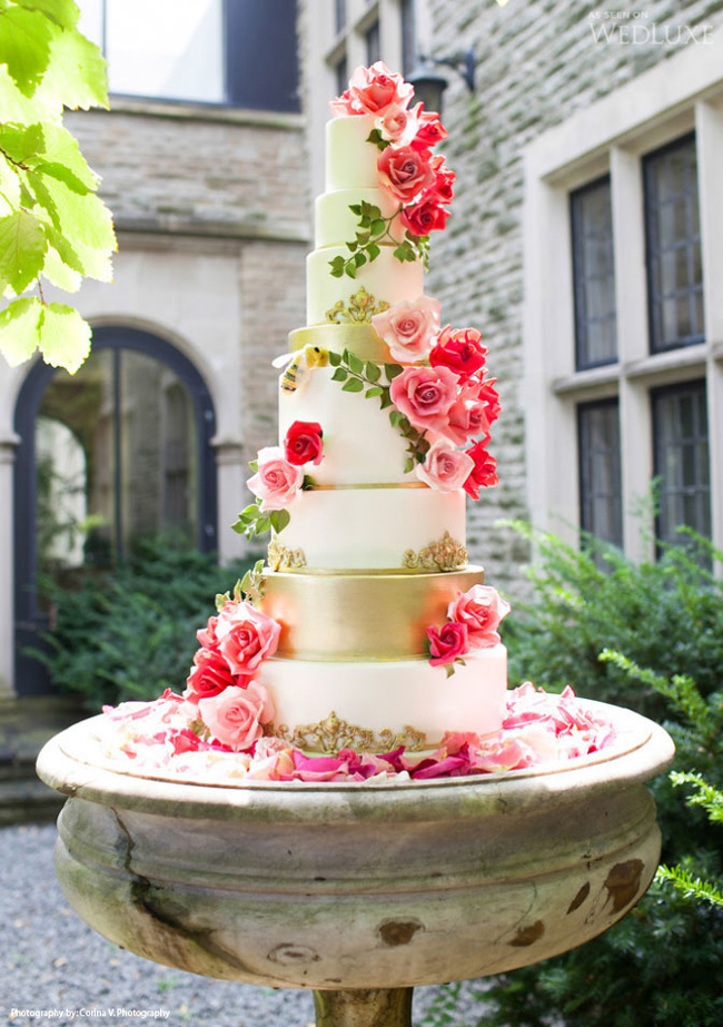 15 Beautiful Spring Wedding Cake Designs