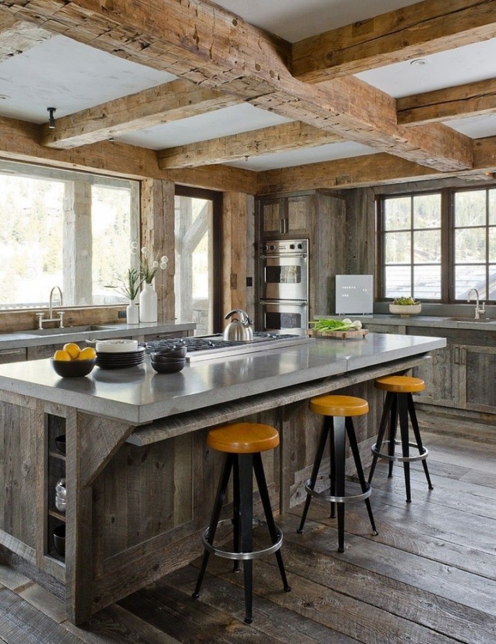 Modern Rustic Kitchen Designs