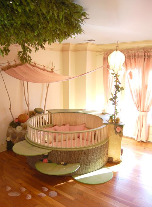 round baby cribs