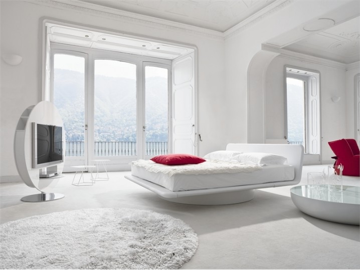 15 thiết kế phòng ngủ hiện đại trắng tuyệt vời