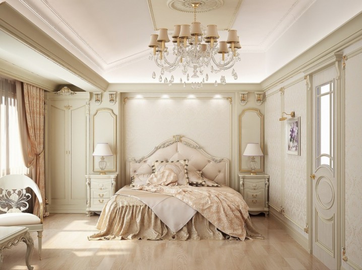 Phòng ngủ kiểu dáng Pháp Phong cách hấp dẫn