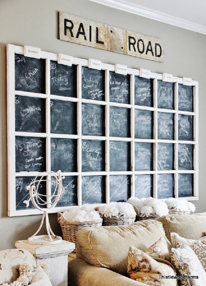 Stunning Chalkboard Calendars For A Fresh Start Of The New Year