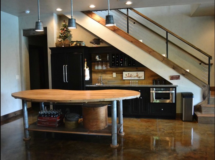 19 Space-Saving Under Stairs Kitchens You Need To See