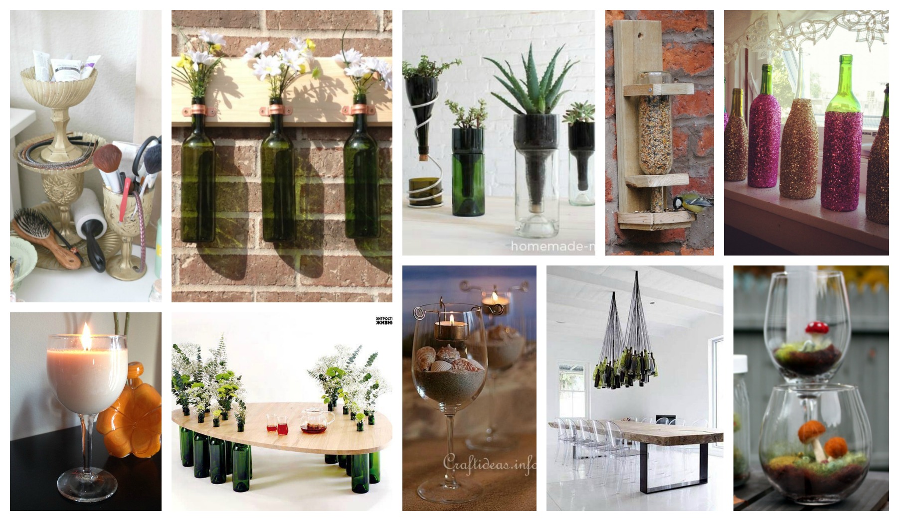 How To Repurpose Wine Bottles And Glasses In An Amazing Way