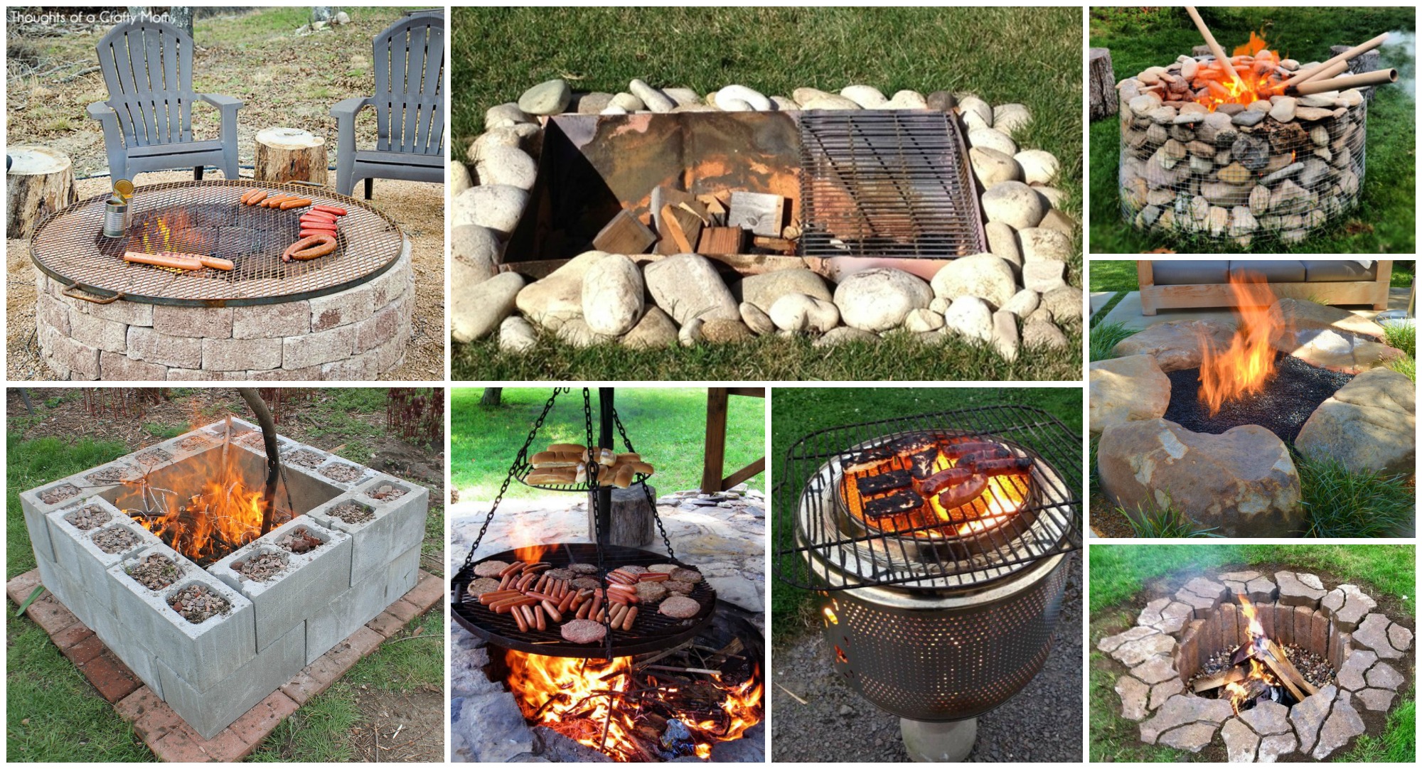 15 Awesome DIY Fire Pits for Your Backyard