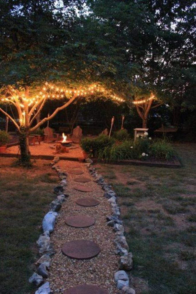 beautiful backyard tree lighting ideas that will fascinate you