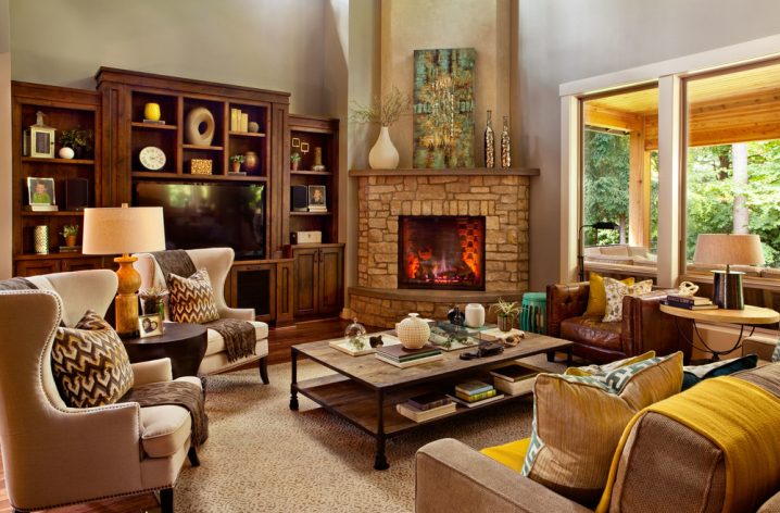 Clever Tips To Decorate Around Corner Fireplaces