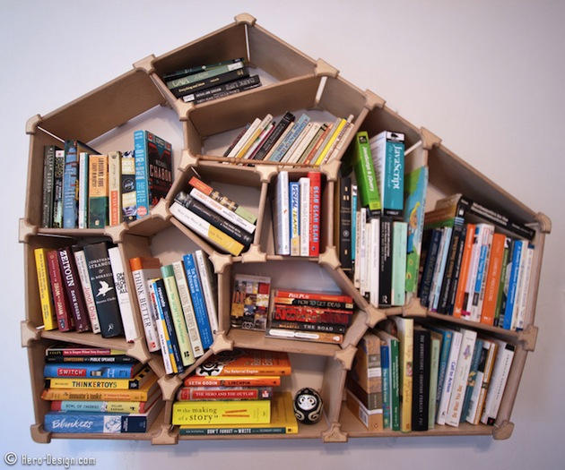 diy bookshelves : 18 creative ideas and designs