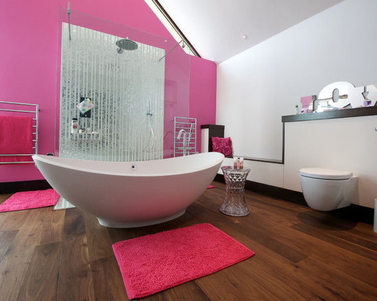 Pretty Pink Bathroom Designs