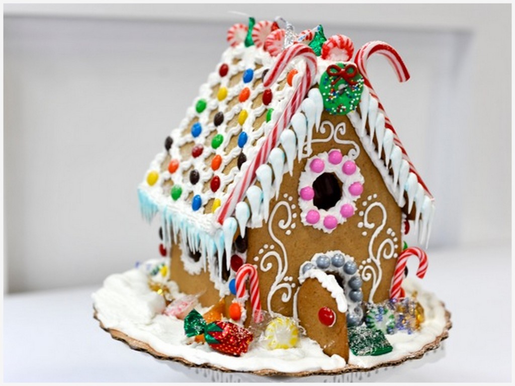 Amazing Christmas Gingerbread Houses1024 x 768