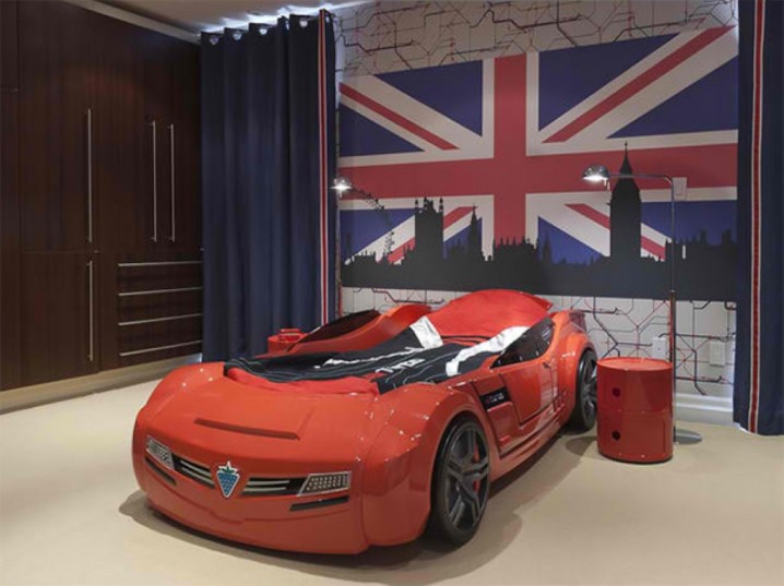 cool car themed boy rooms