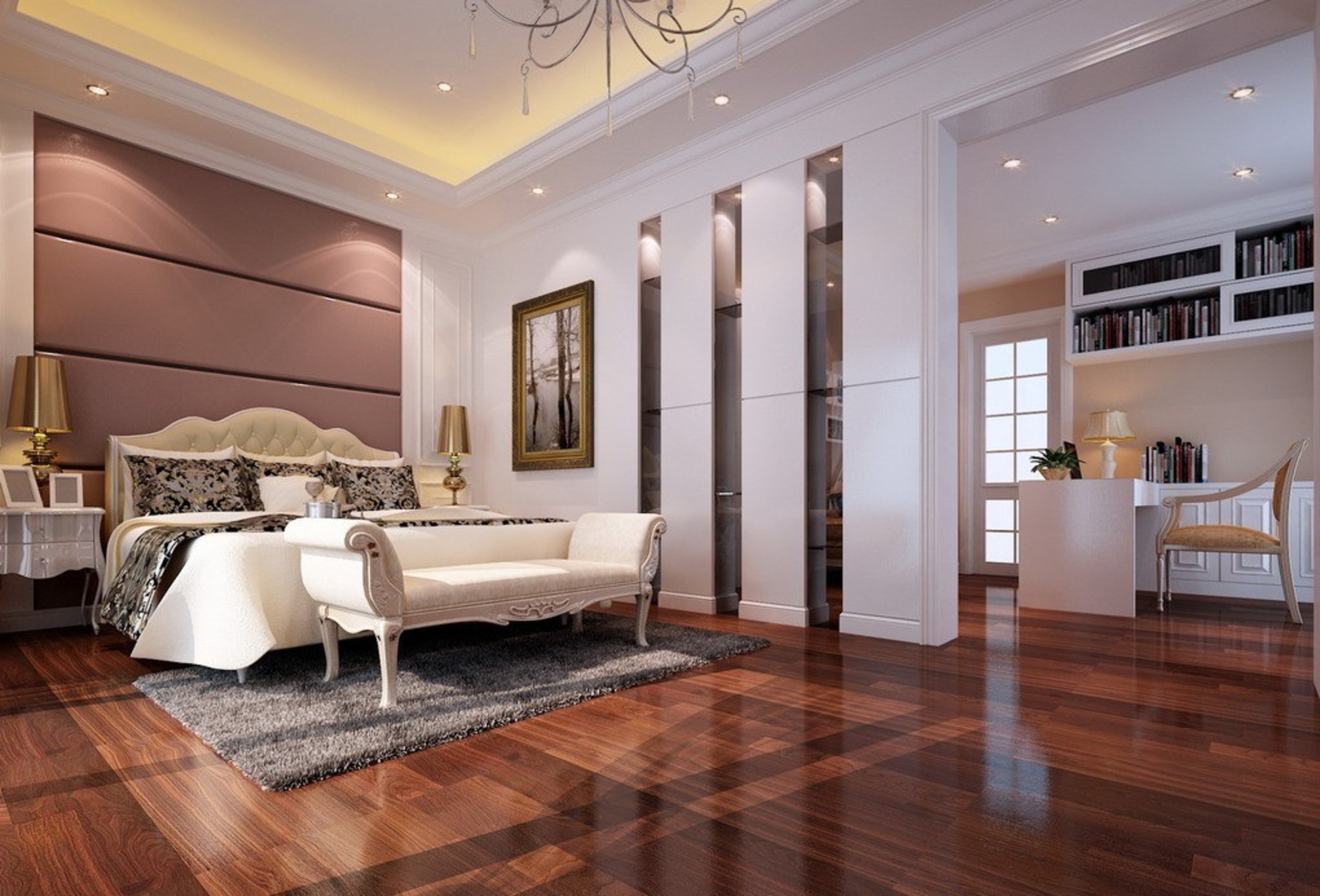 16 Modern Bedrooms With Wooden Floor