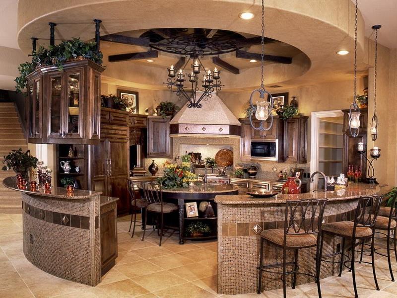 cool kitchen design rustic