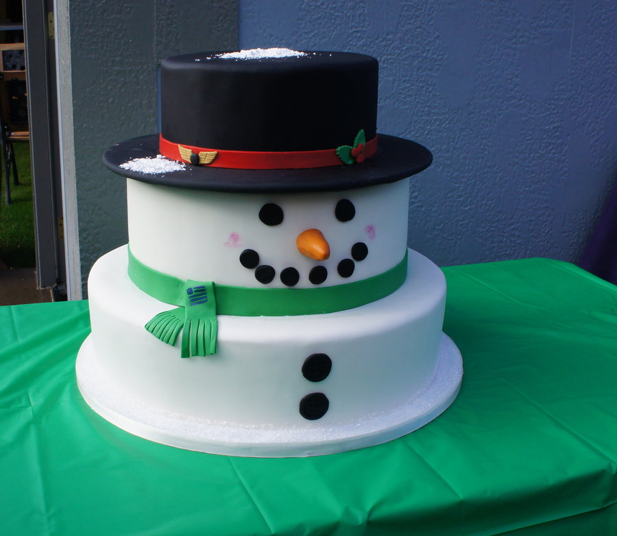 Creative Snowman Cake Designs