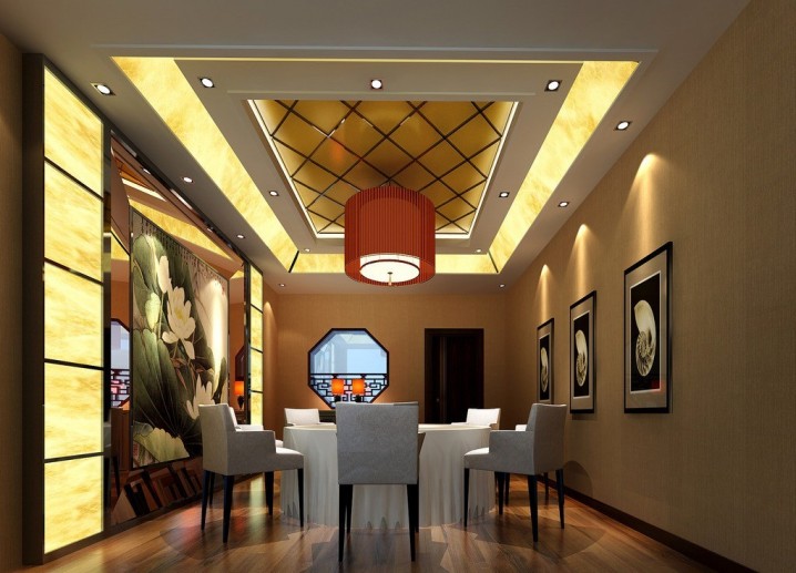 16 Impressive Dining Room Ceiling Designs