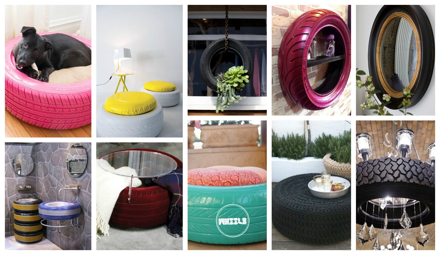 Cool Ways How To Reuse Tires In Home Decor