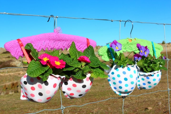 How To Easily Turn Old Clothes Into Super Cool Planters