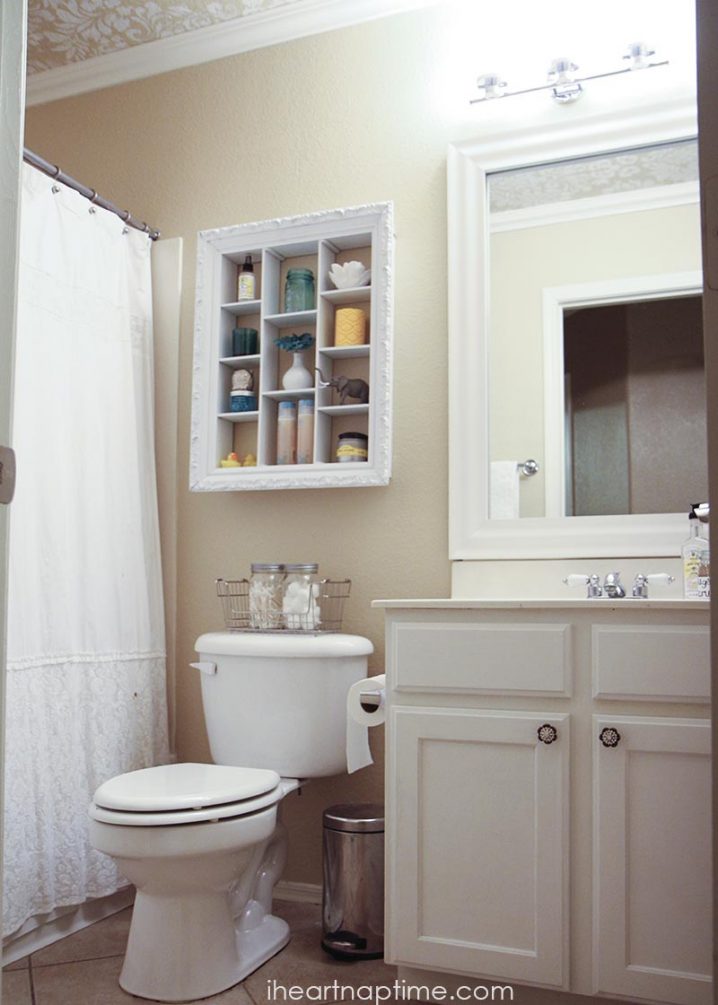 10 Amazing Over The Toilet Storage Ideas for Small Bathrooms